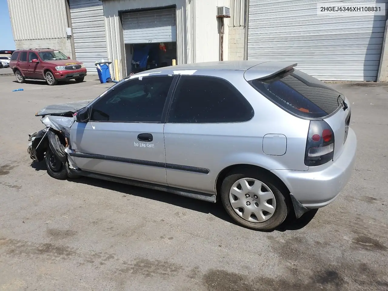 1999 Honda Civic Dx VIN: 2HGEJ6346XH108831 Lot: 61261395