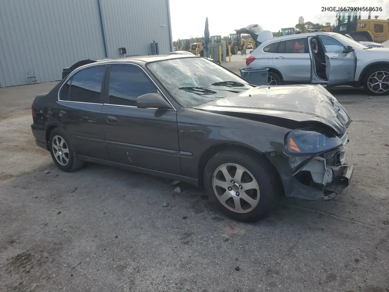 1999 Honda Civic Lx VIN: 2HGEJ6679XH568636 Lot: 61596465