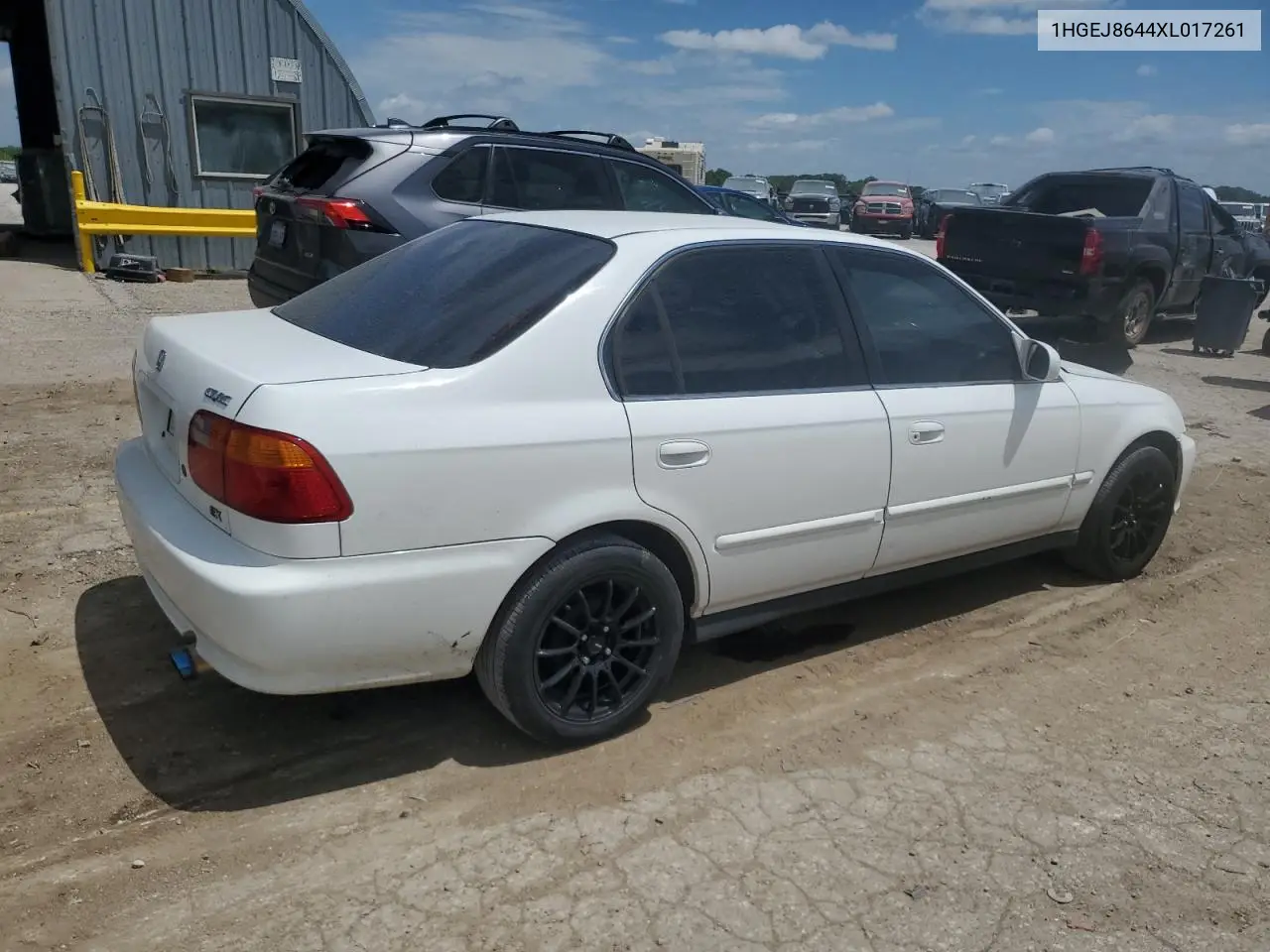 1999 Honda Civic Ex VIN: 1HGEJ8644XL017261 Lot: 62361325
