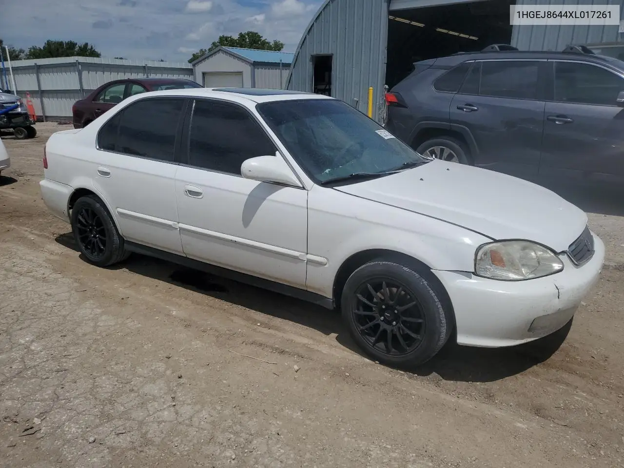 1999 Honda Civic Ex VIN: 1HGEJ8644XL017261 Lot: 62361325