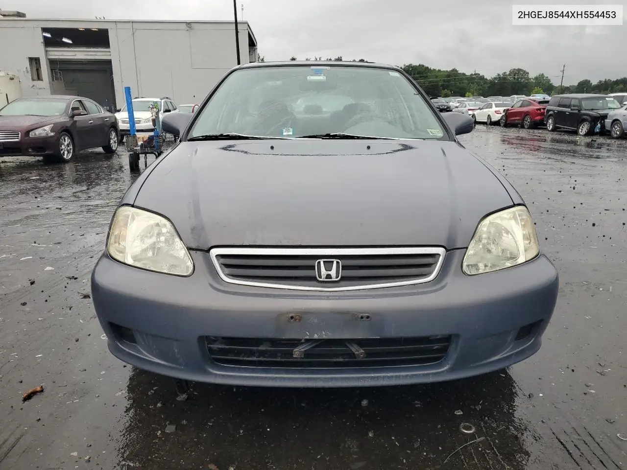 1999 Honda Civic Ex VIN: 2HGEJ8544XH554453 Lot: 63164935