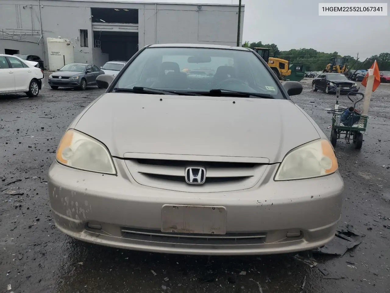 2002 Honda Civic Lx VIN: 1HGEM22552L067341 Lot: 56522155