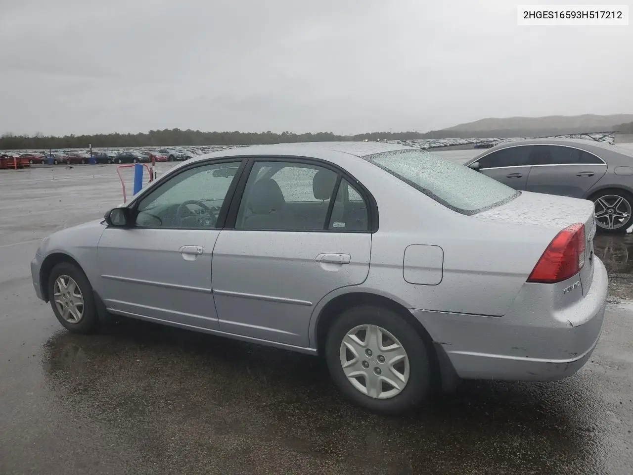 2003 Honda Civic Lx VIN: 2HGES16593H517212 Lot: 50229755