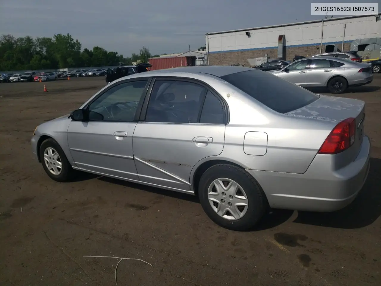 2003 Honda Civic Lx VIN: 2HGES16523H507573 Lot: 54683775
