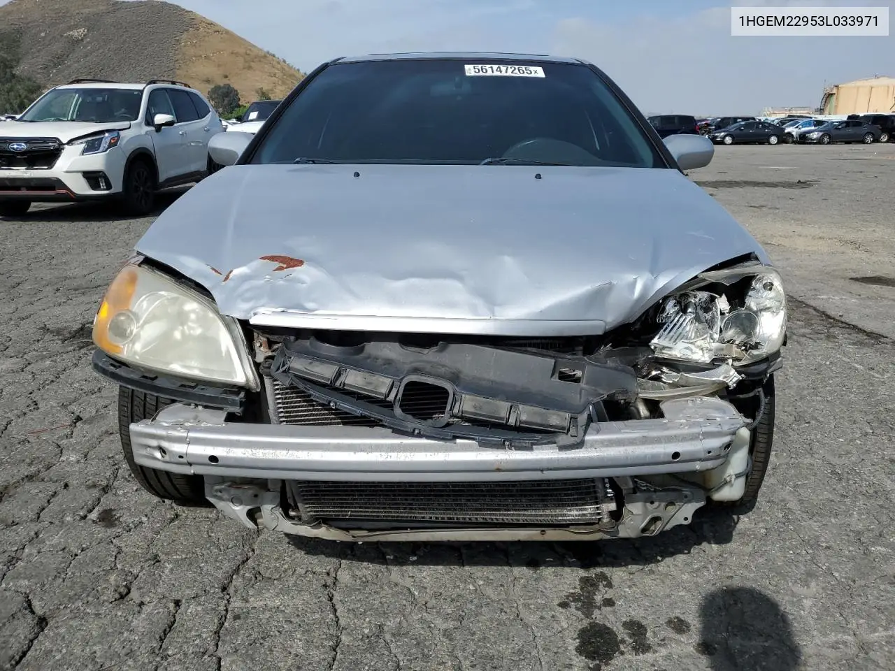 2003 Honda Civic Ex VIN: 1HGEM22953L033971 Lot: 56147265