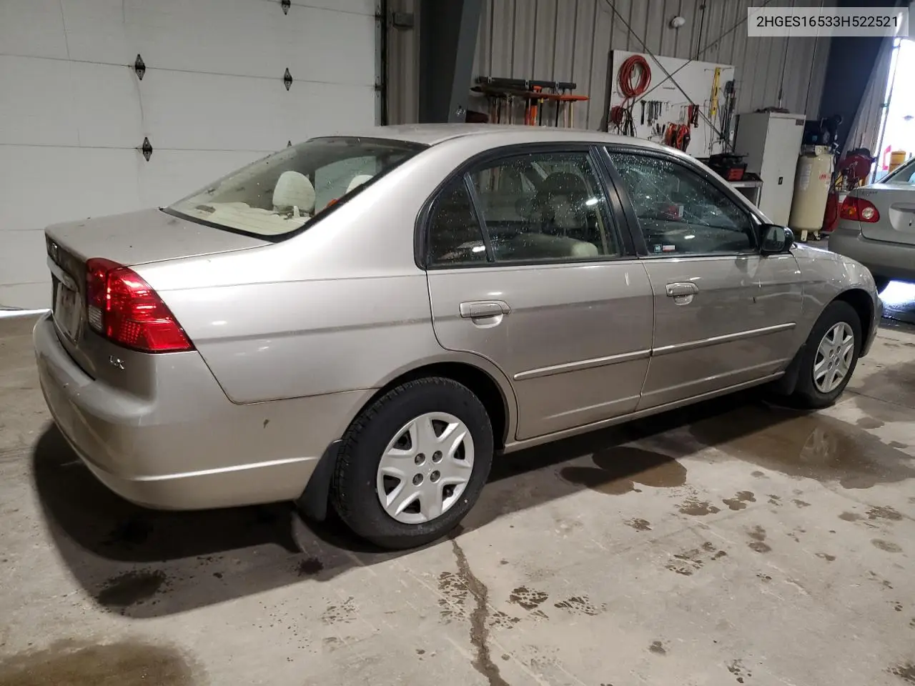 2003 Honda Civic Lx VIN: 2HGES16533H522521 Lot: 56640925