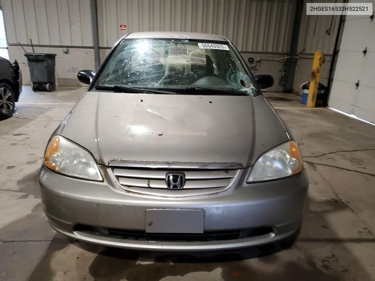 2003 Honda Civic Lx VIN: 2HGES16533H522521 Lot: 56640925