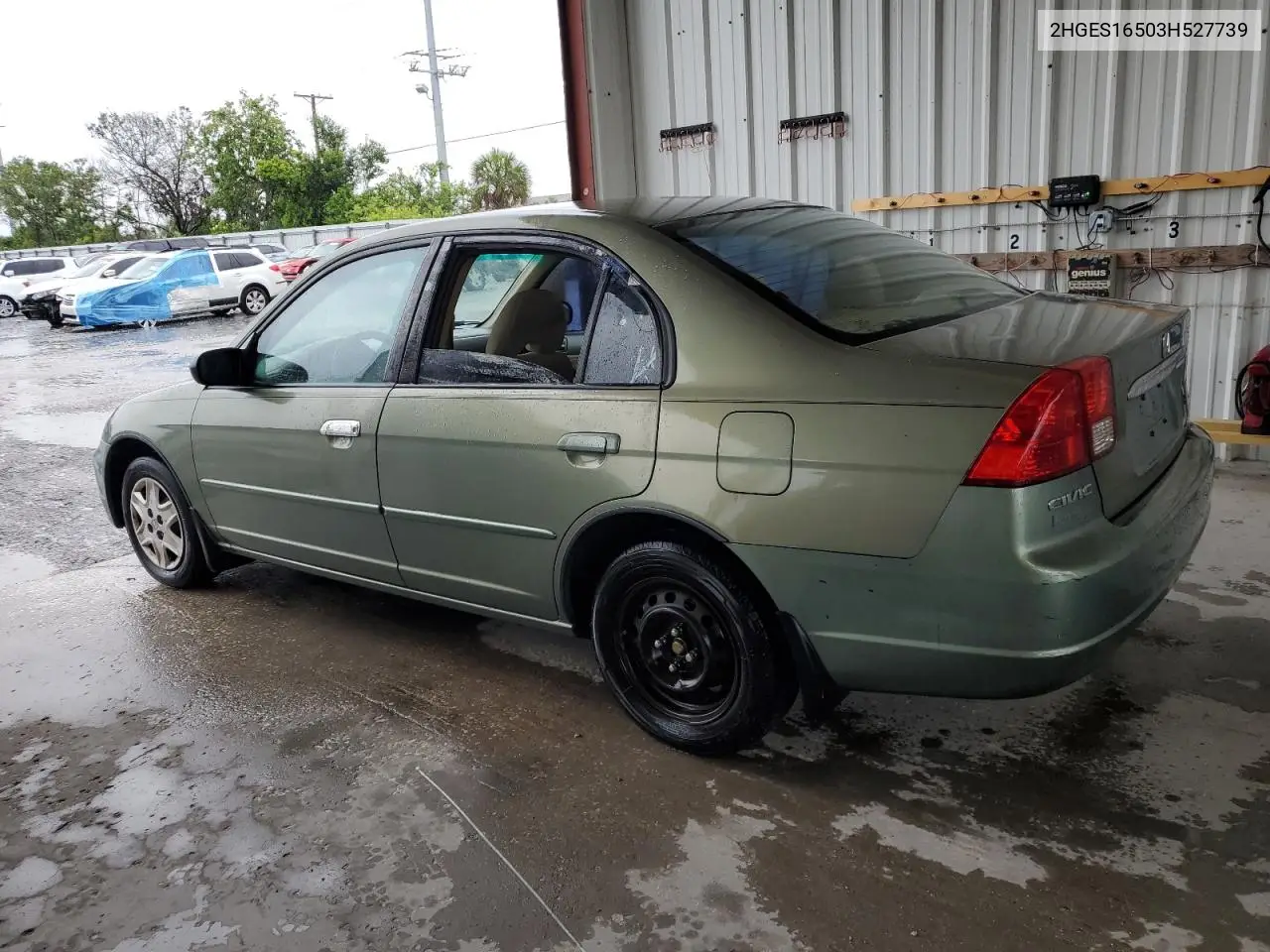 2003 Honda Civic Lx VIN: 2HGES16503H527739 Lot: 56698905