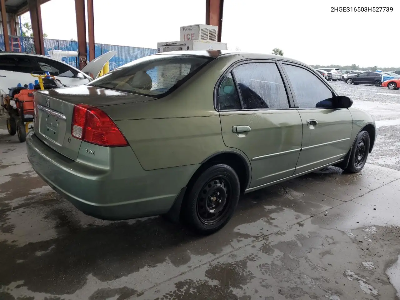 2003 Honda Civic Lx VIN: 2HGES16503H527739 Lot: 56698905