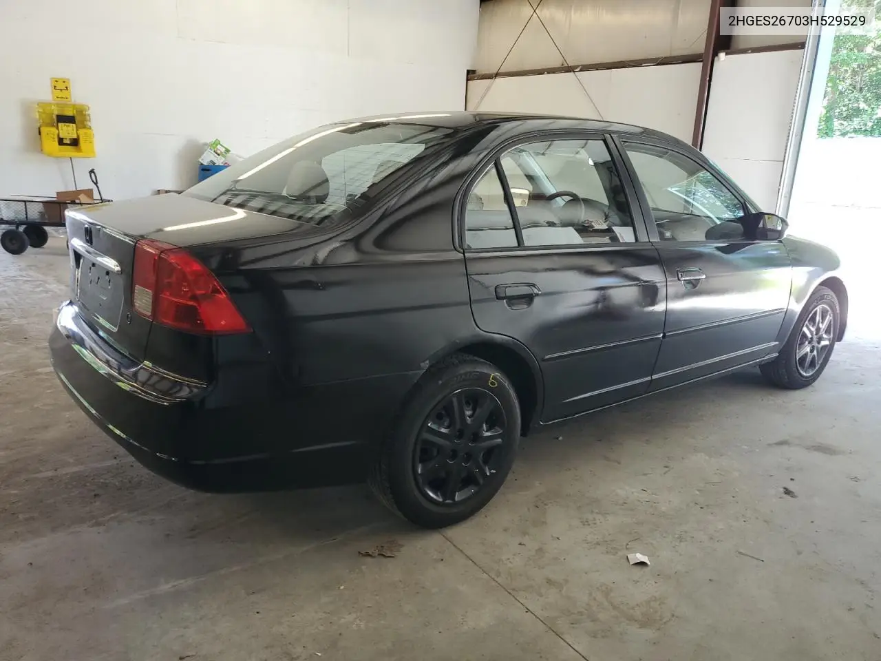 2003 Honda Civic Ex VIN: 2HGES26703H529529 Lot: 62210145