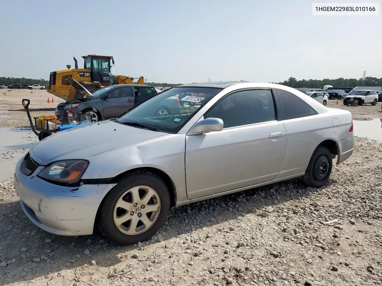 2003 Honda Civic Ex VIN: 1HGEM22983L010166 Lot: 63127295
