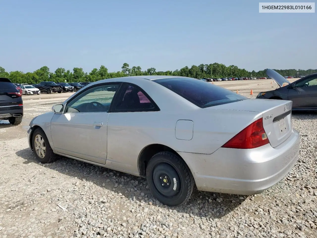2003 Honda Civic Ex VIN: 1HGEM22983L010166 Lot: 63127295