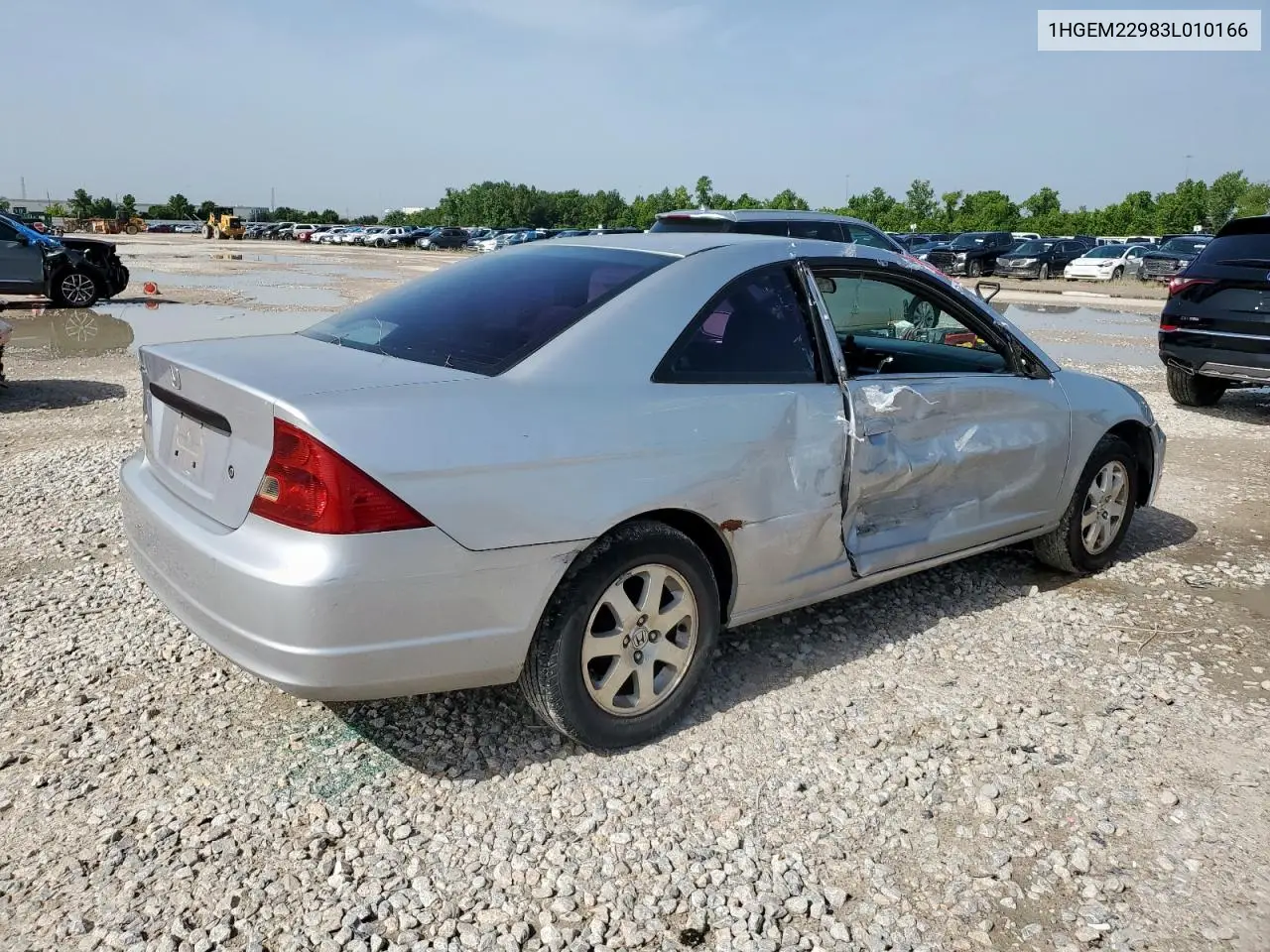 2003 Honda Civic Ex VIN: 1HGEM22983L010166 Lot: 63127295