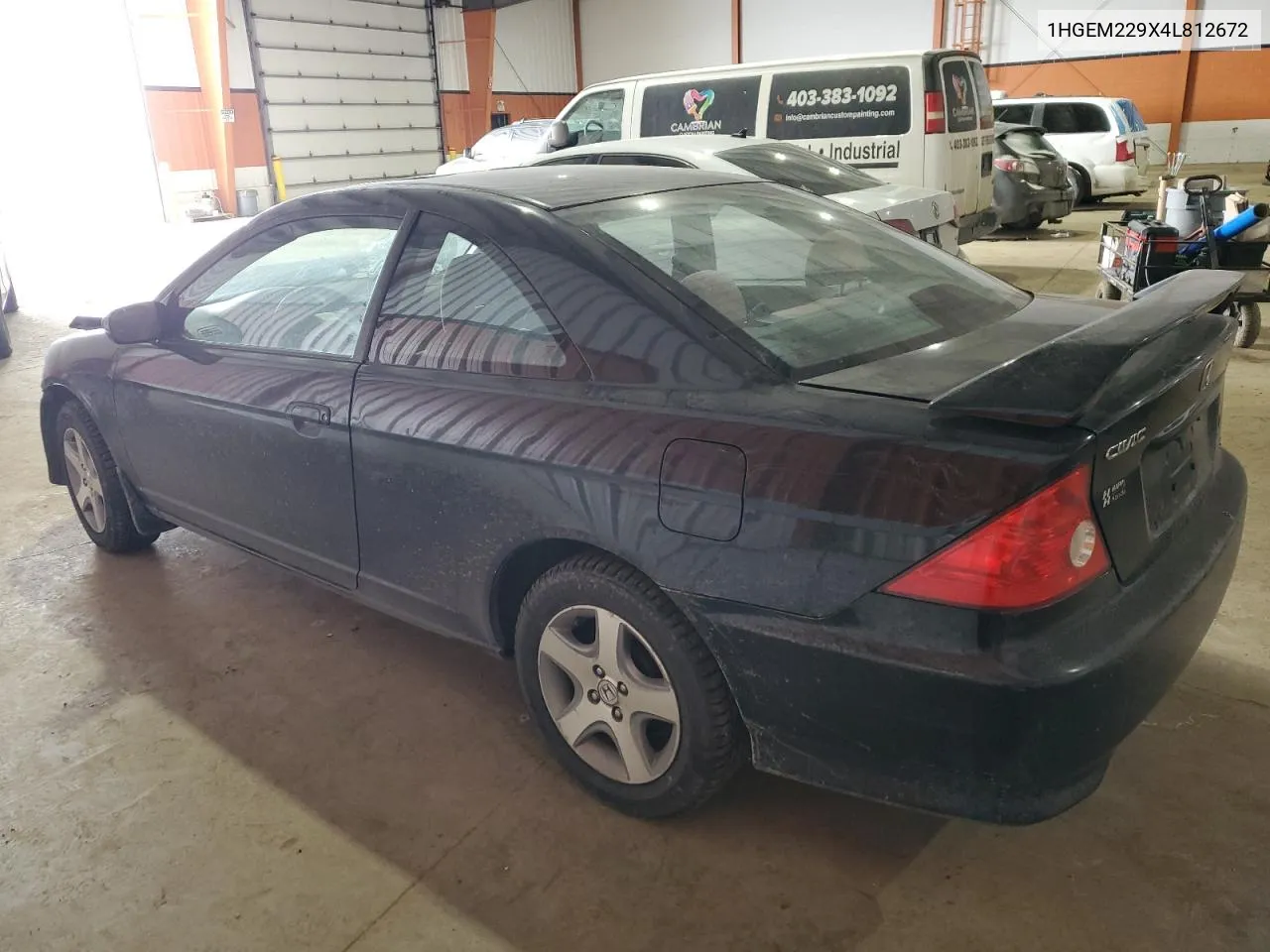 2004 Honda Civic Ex VIN: 1HGEM229X4L812672 Lot: 43756195