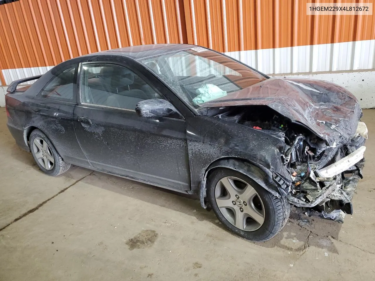 2004 Honda Civic Ex VIN: 1HGEM229X4L812672 Lot: 43756195