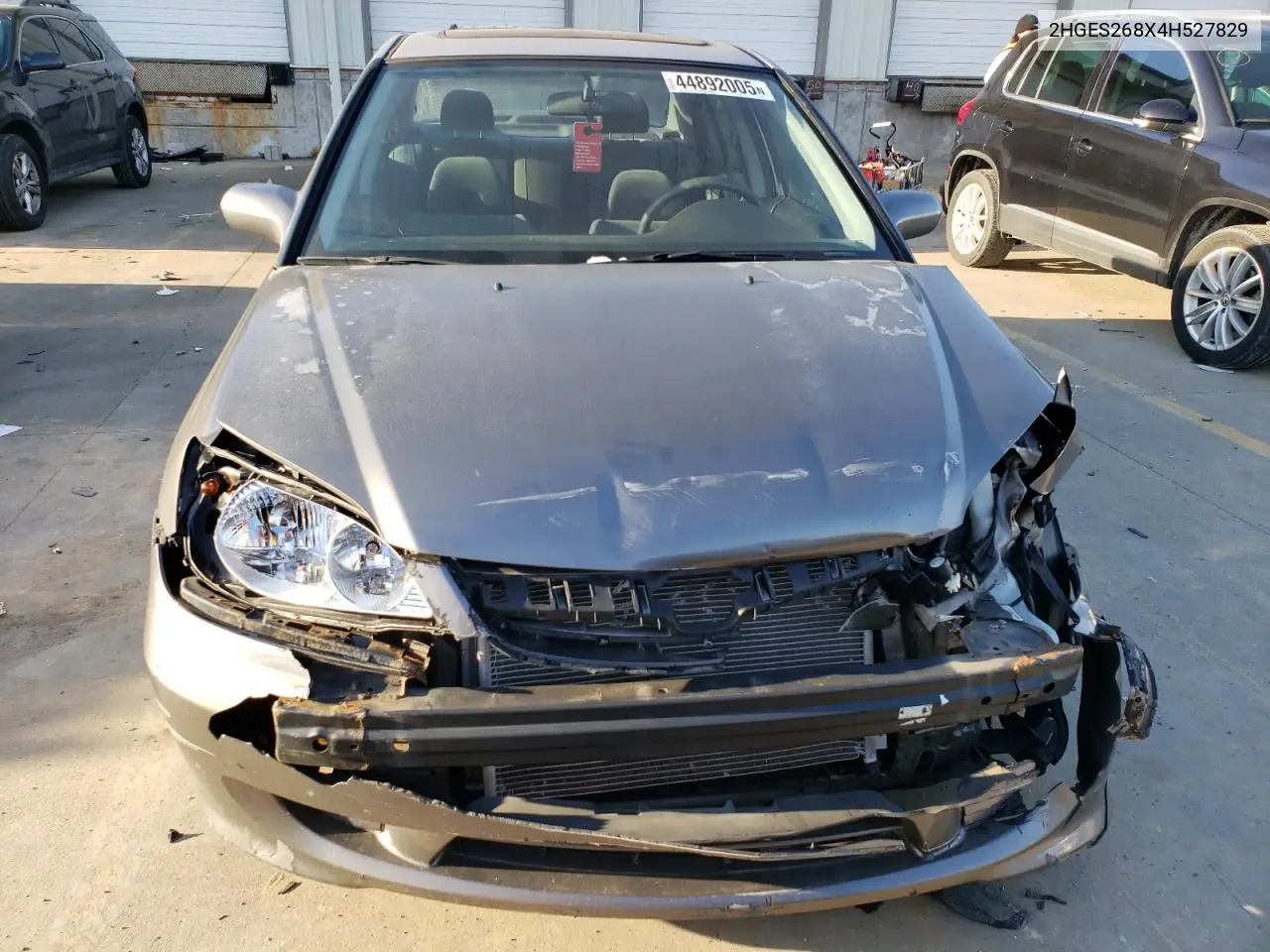 2004 Honda Civic Ex VIN: 2HGES268X4H527829 Lot: 44892005
