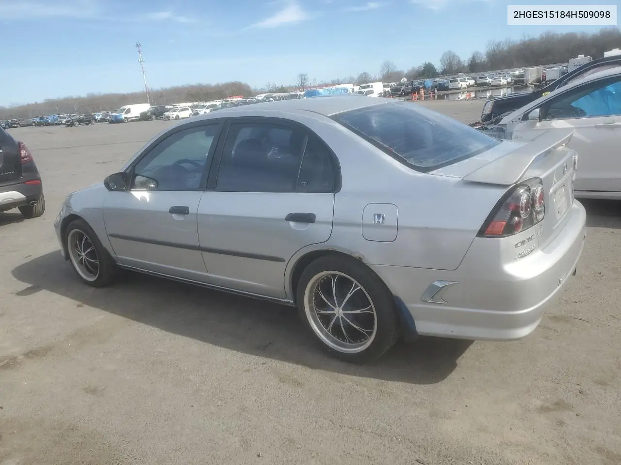 2004 Honda Civic Dx VIN: 2HGES15184H509098 Lot: 49602155