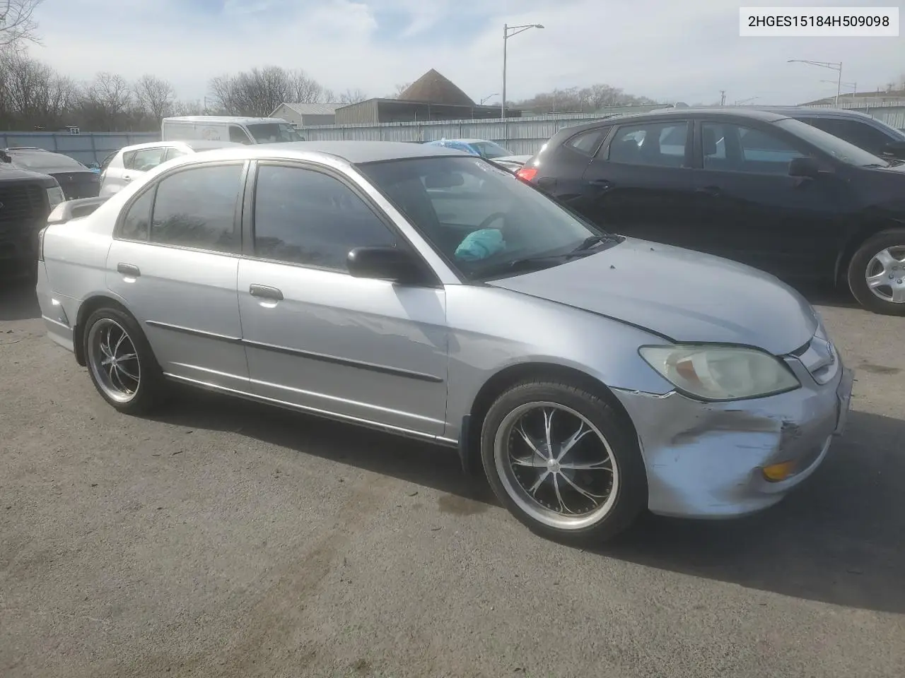 2004 Honda Civic Dx VIN: 2HGES15184H509098 Lot: 49602155