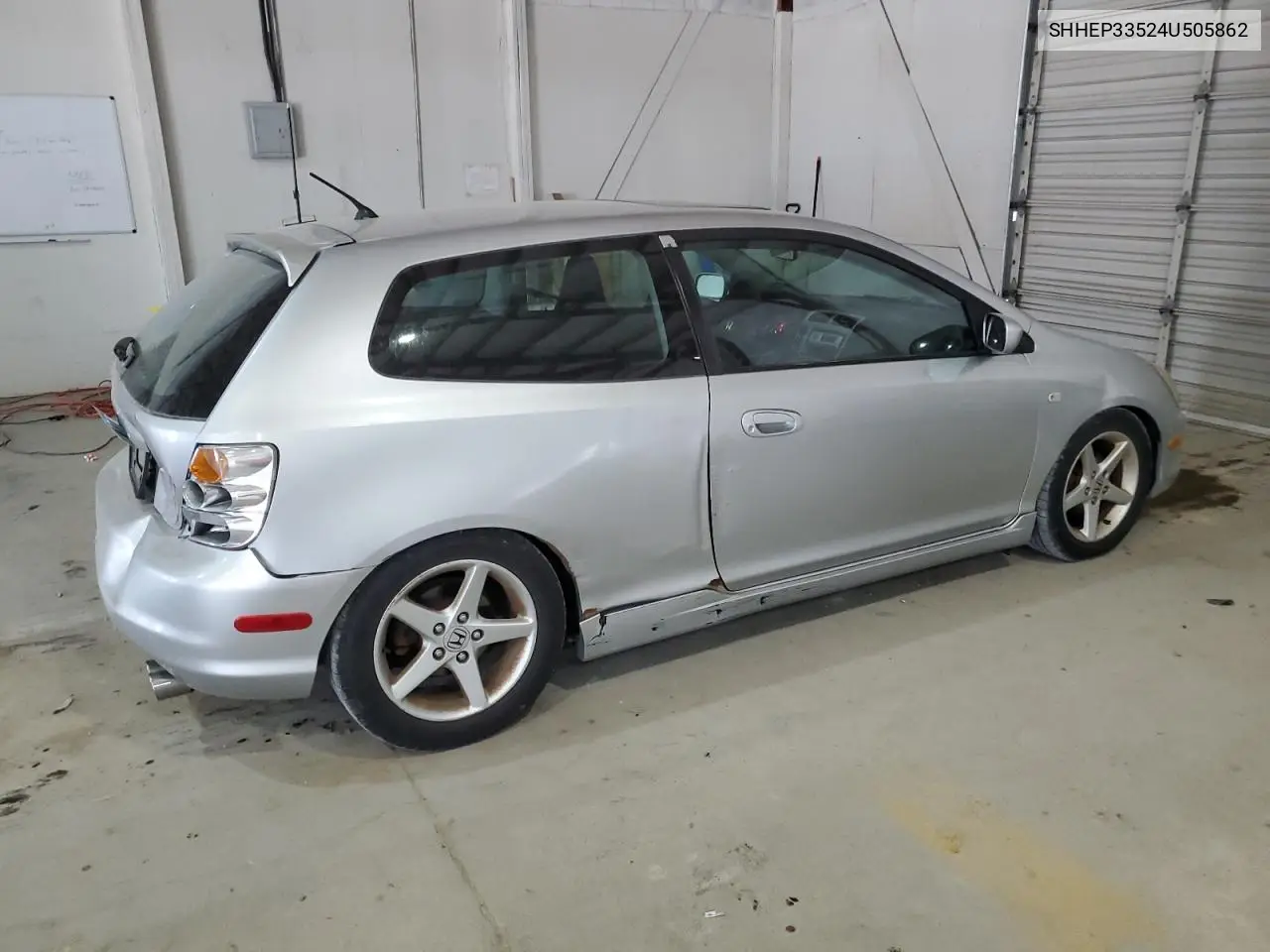 2004 Honda Civic Si VIN: SHHEP33524U505862 Lot: 53547135