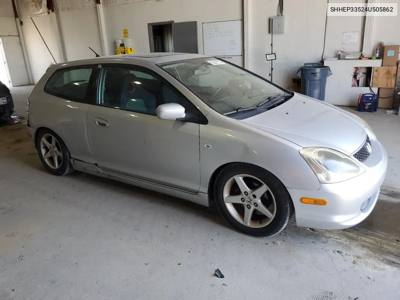 2004 Honda Civic Si VIN: SHHEP33524U505862 Lot: 53547135