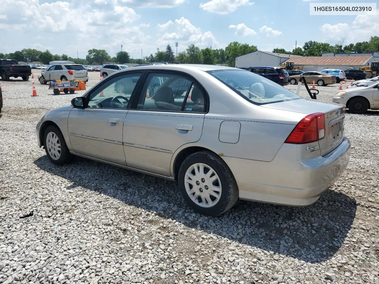 2004 Honda Civic Lx VIN: 1HGES16504L023910 Lot: 61770775