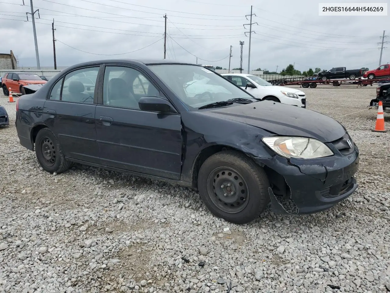 2004 Honda Civic Lx VIN: 2HGES16644H546269 Lot: 63072665
