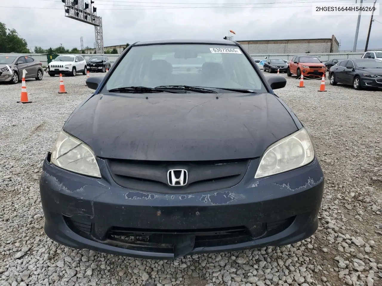 2004 Honda Civic Lx VIN: 2HGES16644H546269 Lot: 63072665
