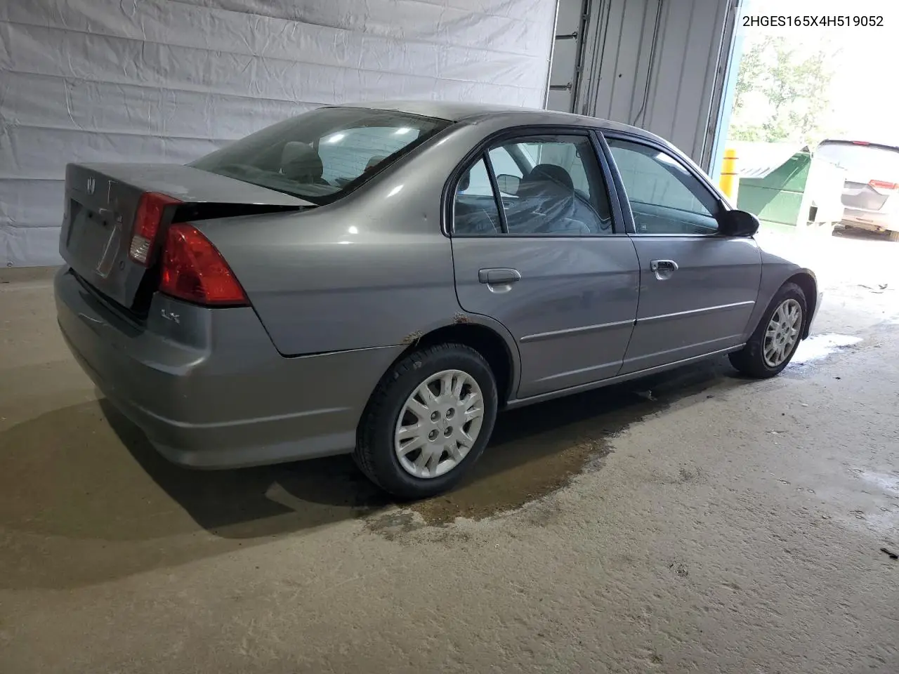 2004 Honda Civic Lx VIN: 2HGES165X4H519052 Lot: 63445595