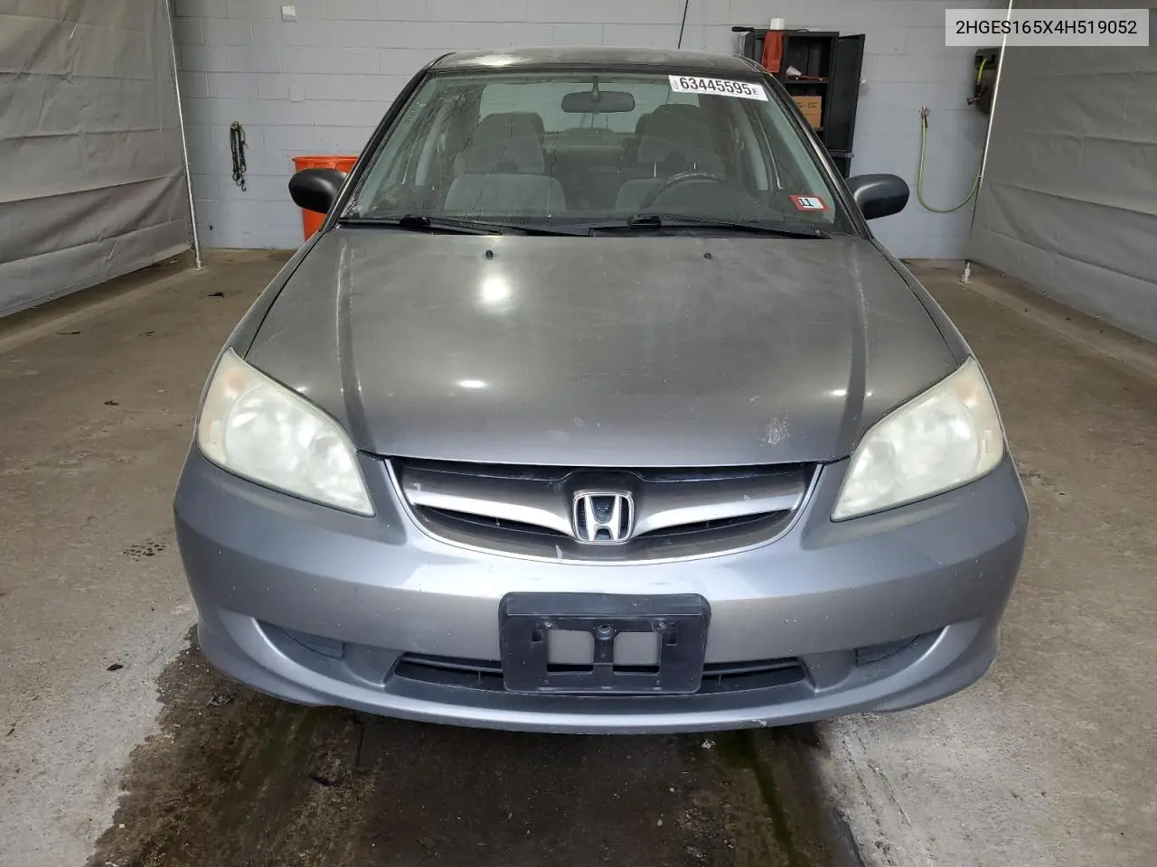 2004 Honda Civic Lx VIN: 2HGES165X4H519052 Lot: 63445595