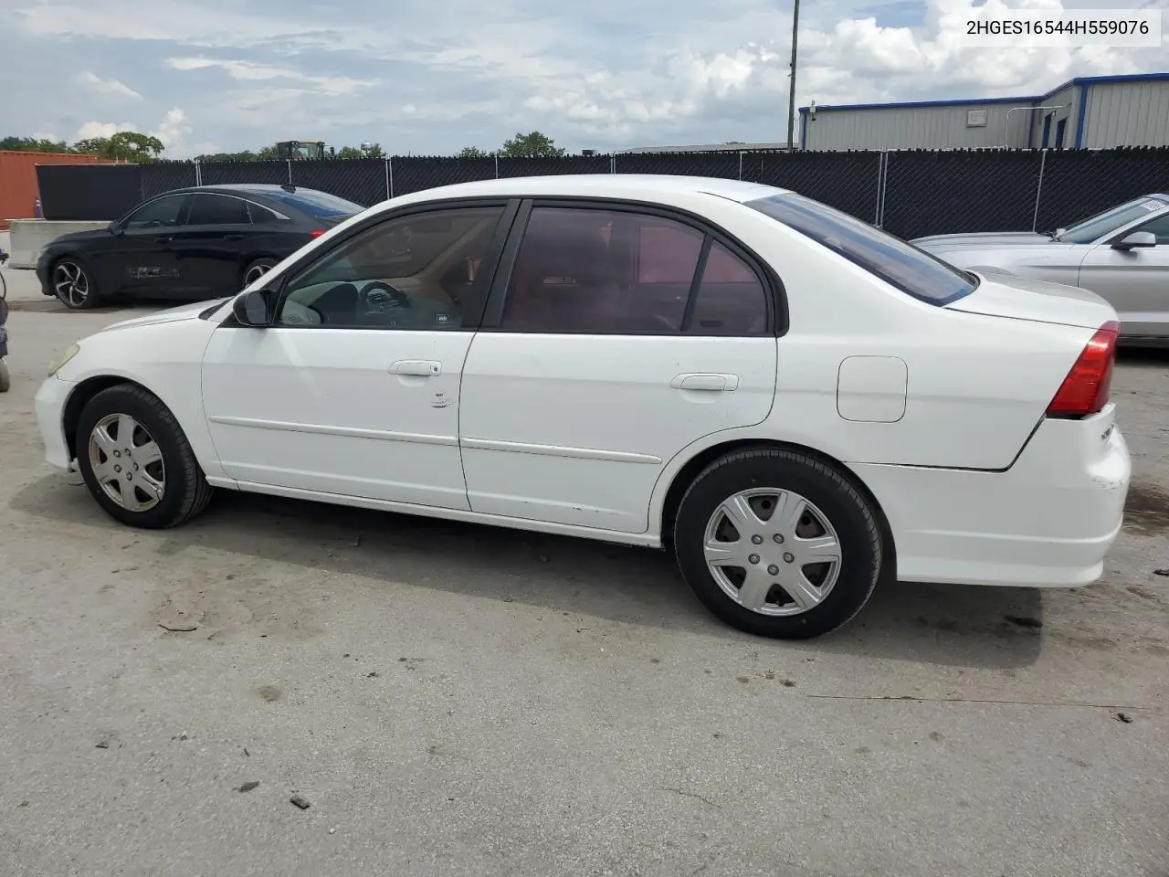 2004 Honda Civic Lx VIN: 2HGES16544H559076 Lot: 63621925