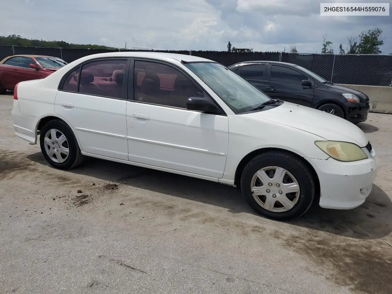 2004 Honda Civic Lx VIN: 2HGES16544H559076 Lot: 63621925