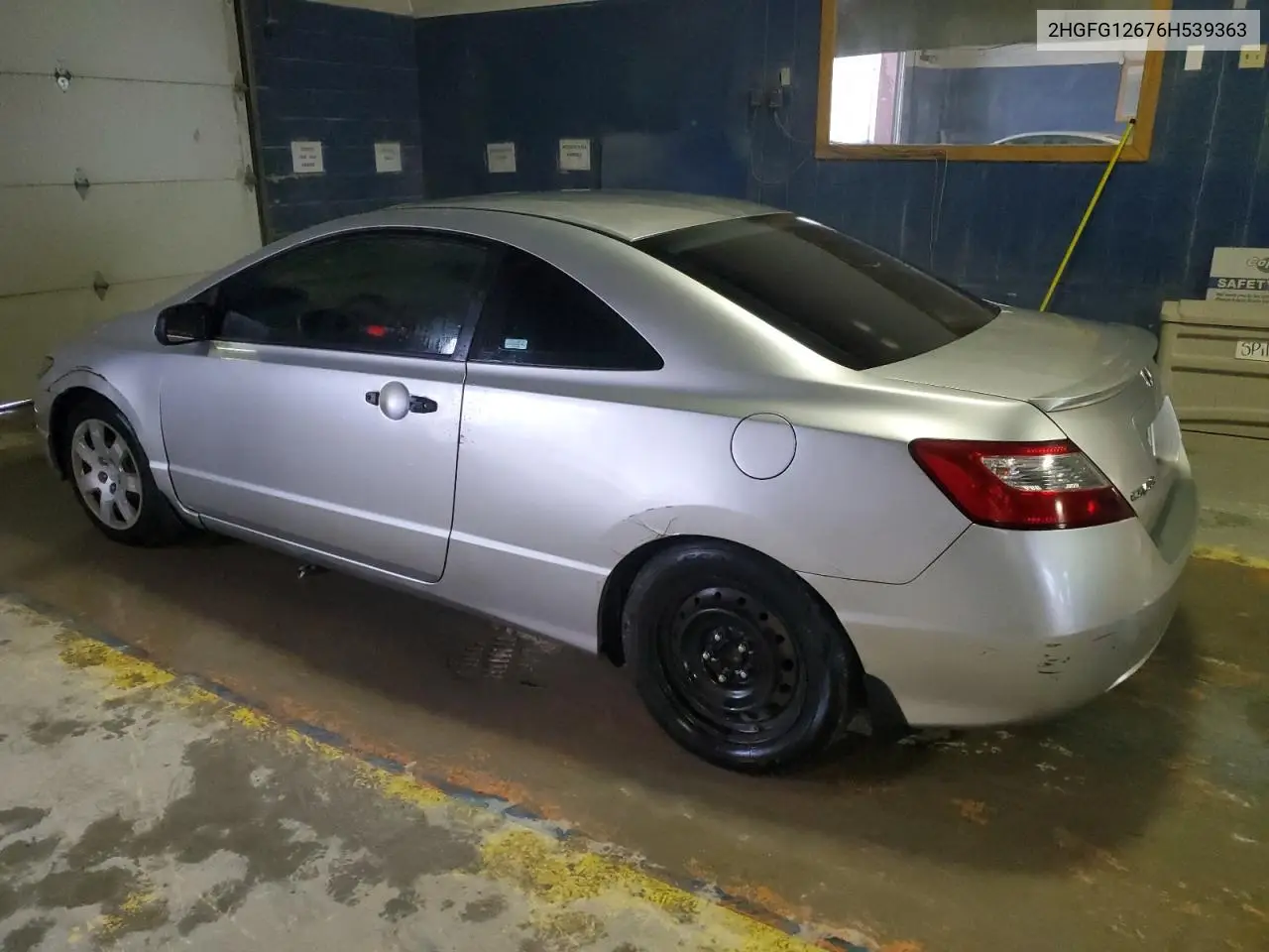 2006 Honda Civic Lx VIN: 2HGFG12676H539363 Lot: 55757415