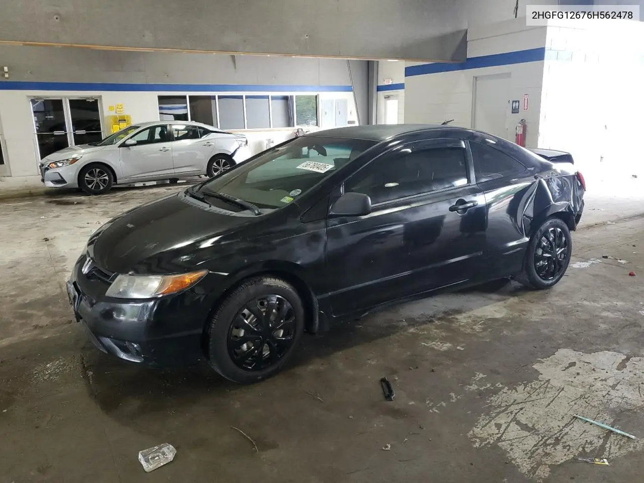 2006 Honda Civic Lx VIN: 2HGFG12676H562478 Lot: 56780405