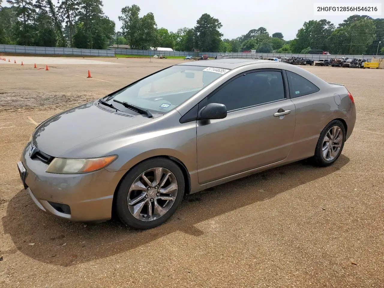 2006 Honda Civic Ex VIN: 2HGFG12856H546216 Lot: 57144635