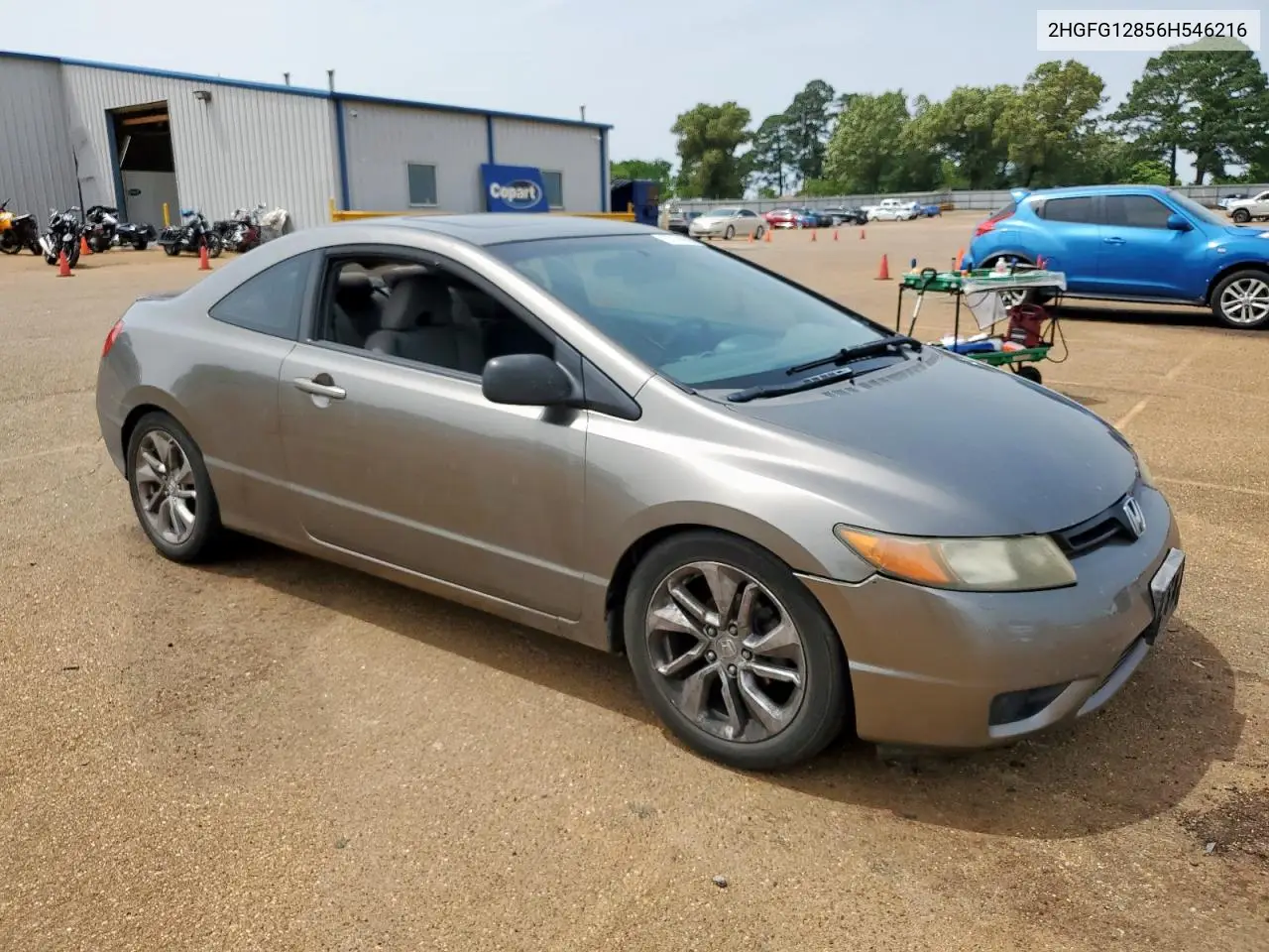2006 Honda Civic Ex VIN: 2HGFG12856H546216 Lot: 57144635