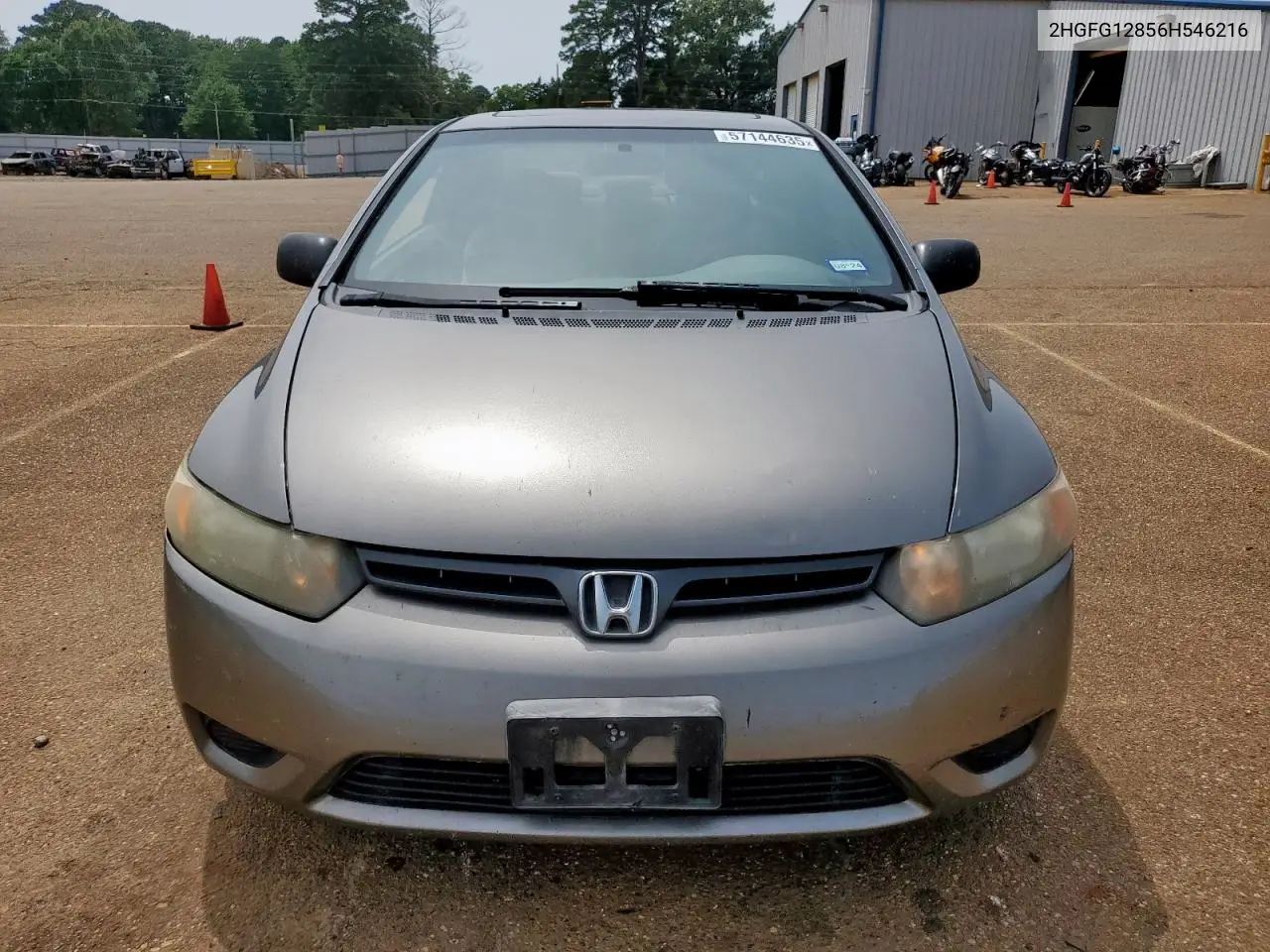 2006 Honda Civic Ex VIN: 2HGFG12856H546216 Lot: 57144635
