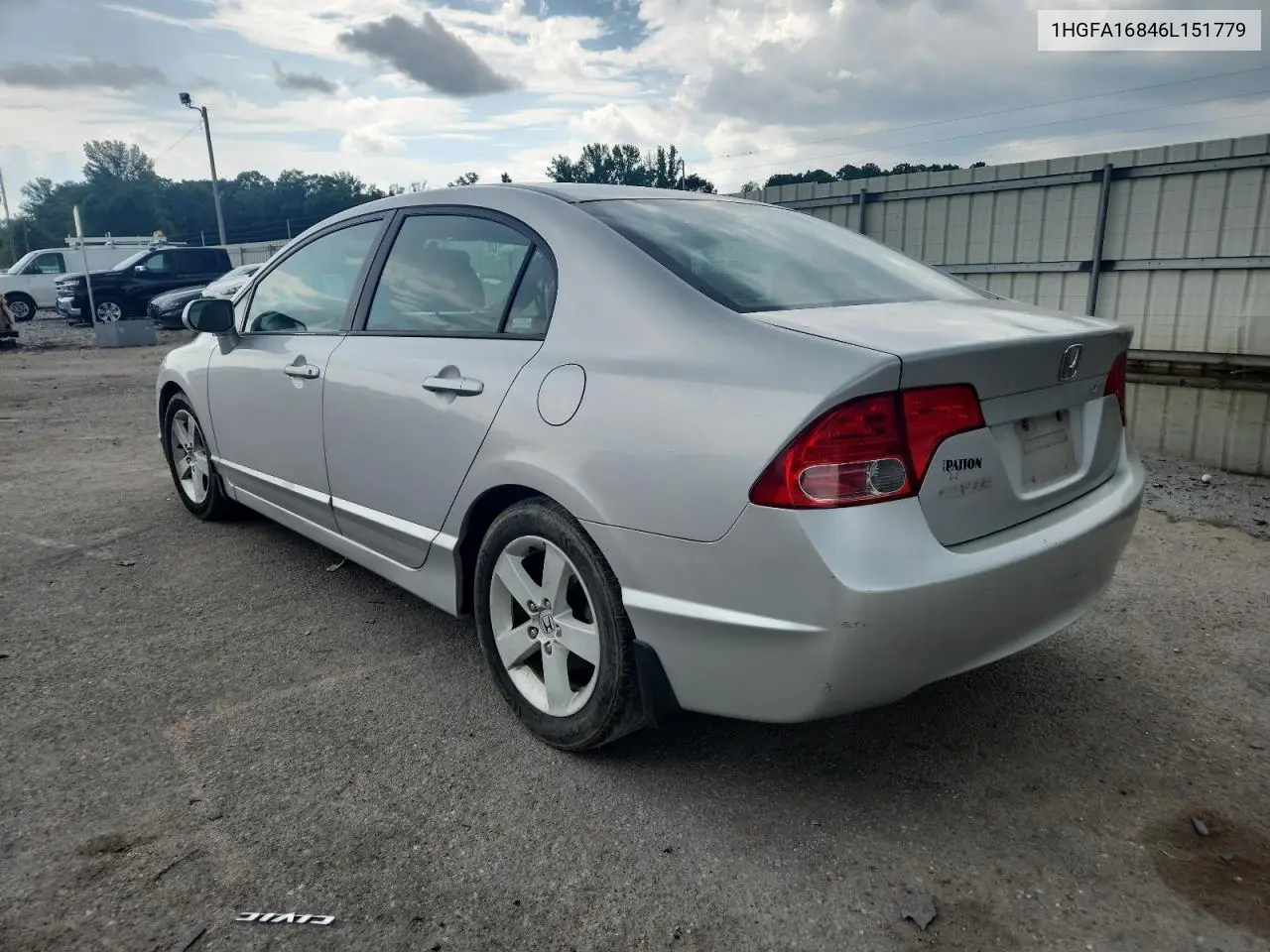 2006 Honda Civic Ex VIN: 1HGFA16846L151779 Lot: 62922675