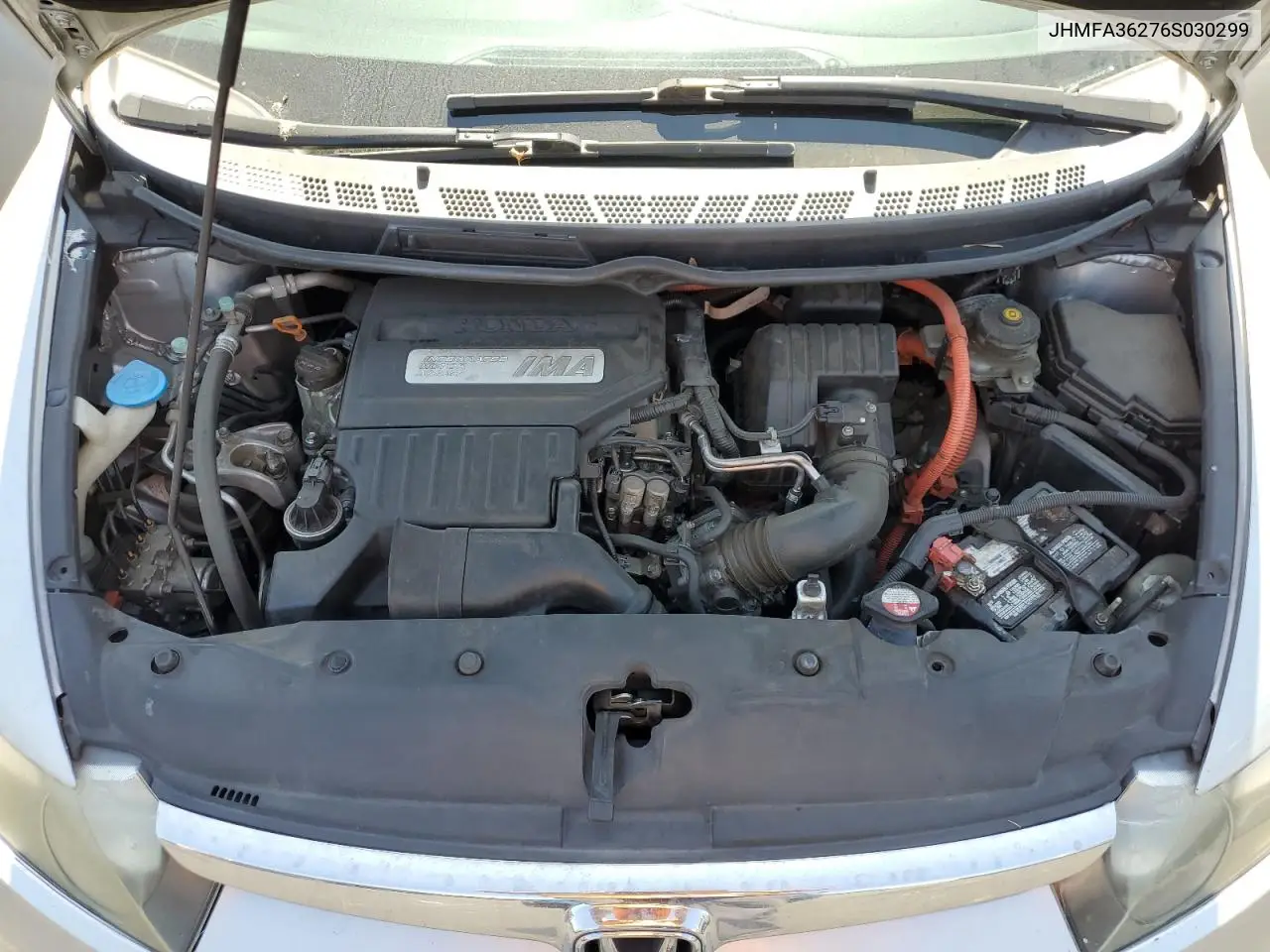 2006 Honda Civic Hybrid VIN: JHMFA36276S030299 Lot: 62934425