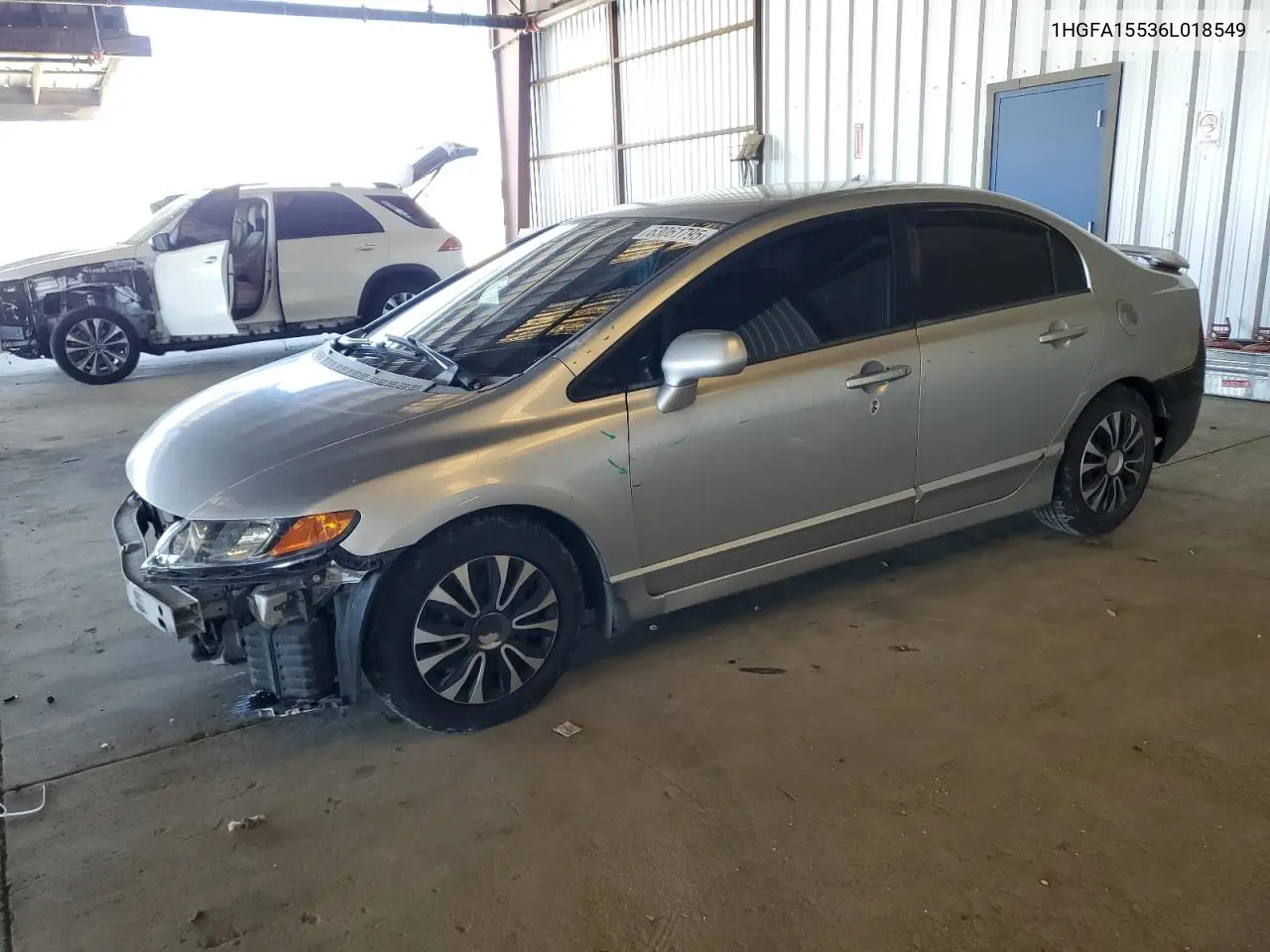 2006 Honda Civic Lx VIN: 1HGFA15536L018549 Lot: 63061795