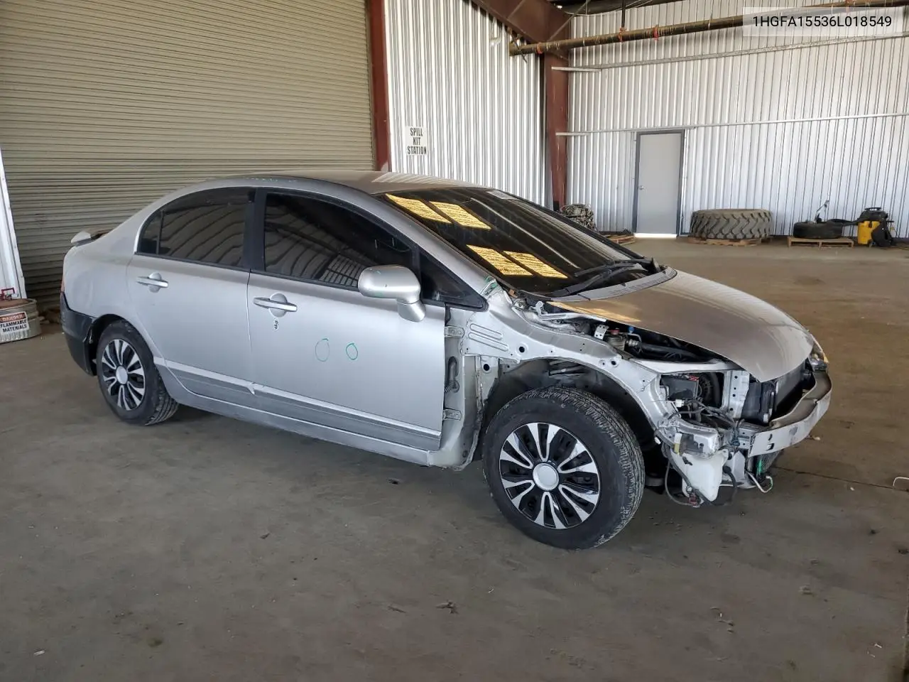 2006 Honda Civic Lx VIN: 1HGFA15536L018549 Lot: 63061795