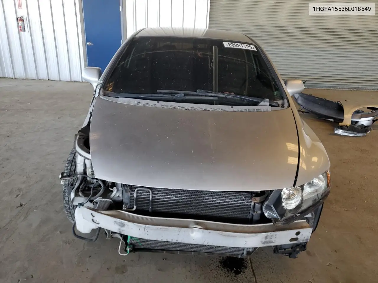 2006 Honda Civic Lx VIN: 1HGFA15536L018549 Lot: 63061795