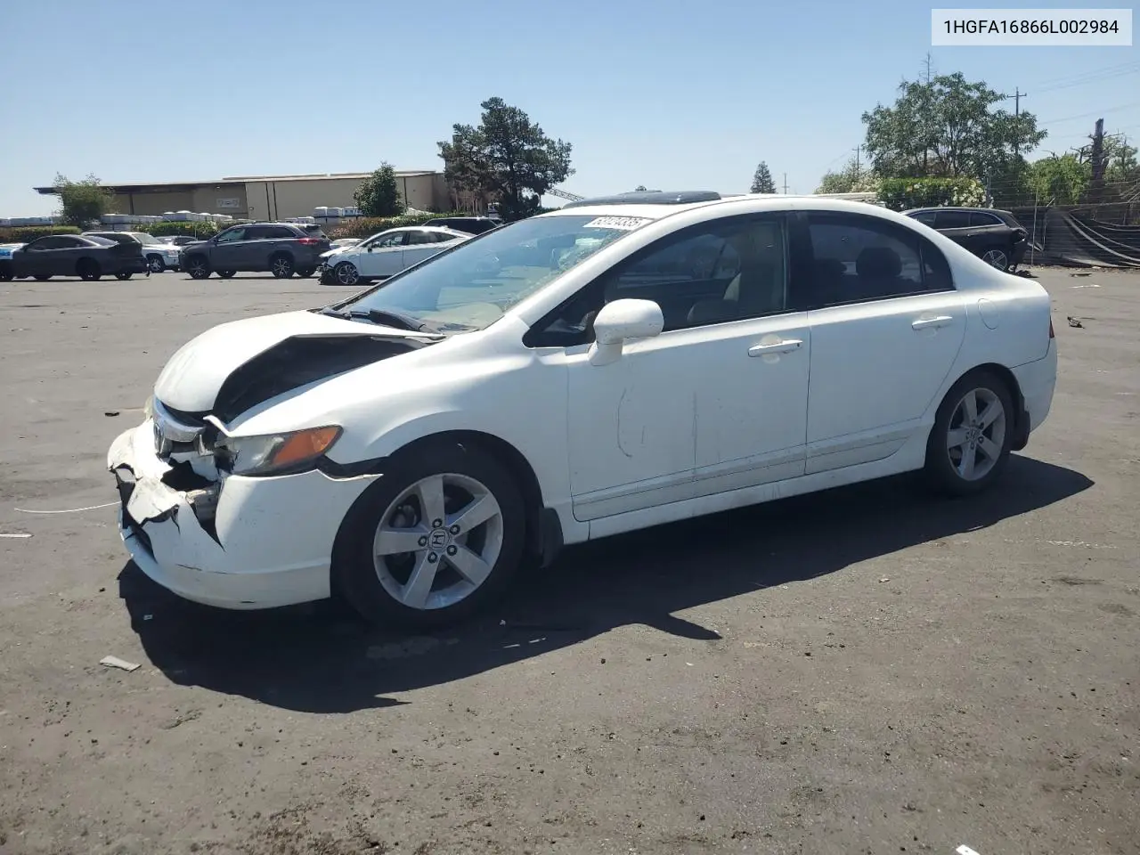 2006 Honda Civic Ex VIN: 1HGFA16866L002984 Lot: 63124335