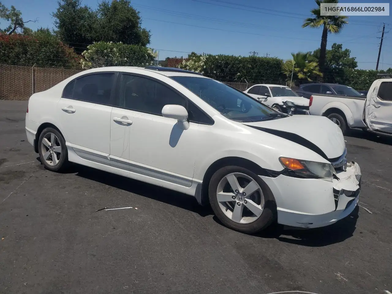 2006 Honda Civic Ex VIN: 1HGFA16866L002984 Lot: 63124335