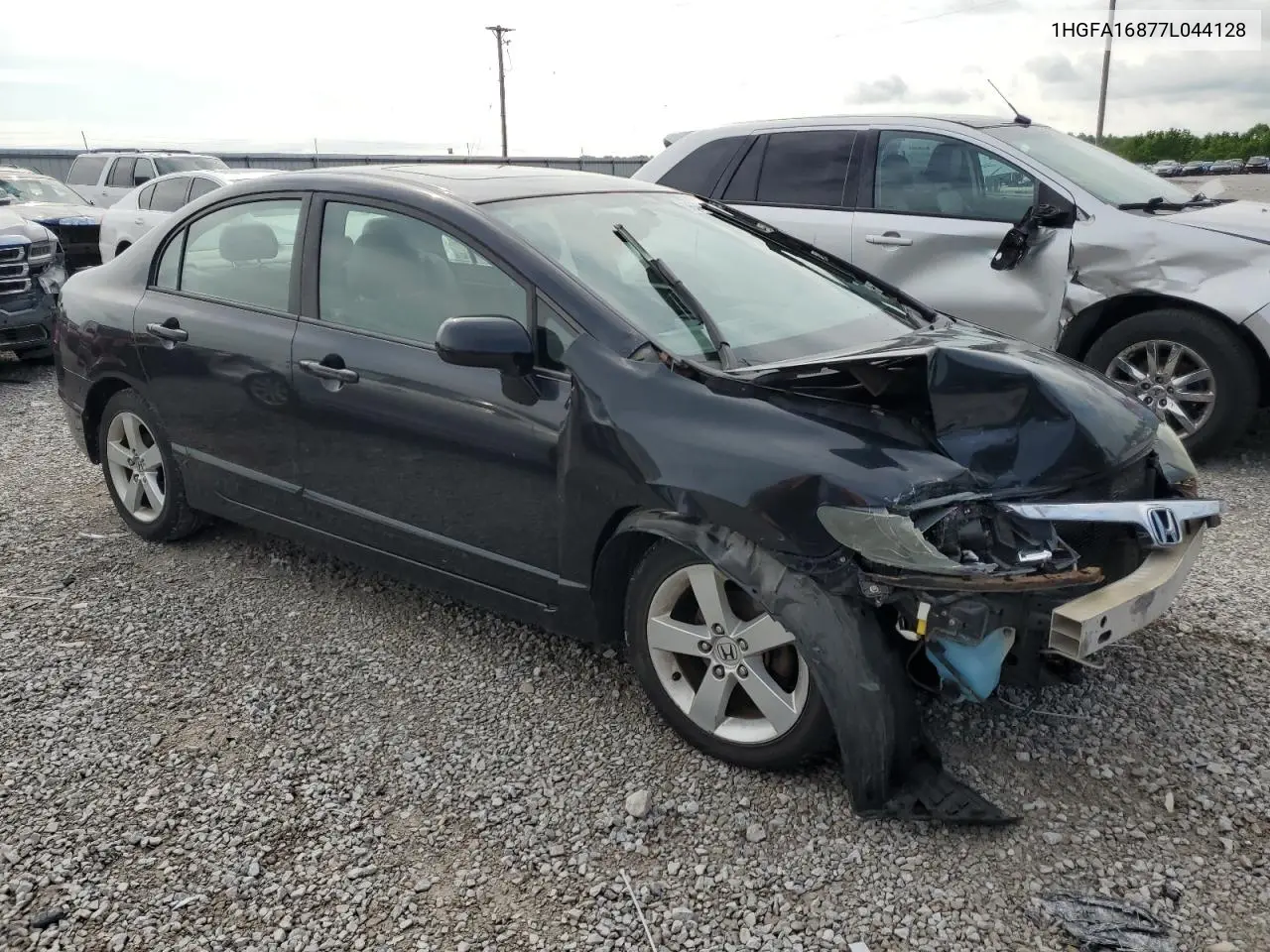 2007 Honda Civic Ex VIN: 1HGFA16877L044128 Lot: 56787565