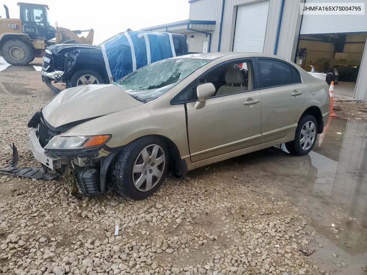 2007 Honda Civic Lx VIN: JHMFA165X7S004795 Lot: 62289535