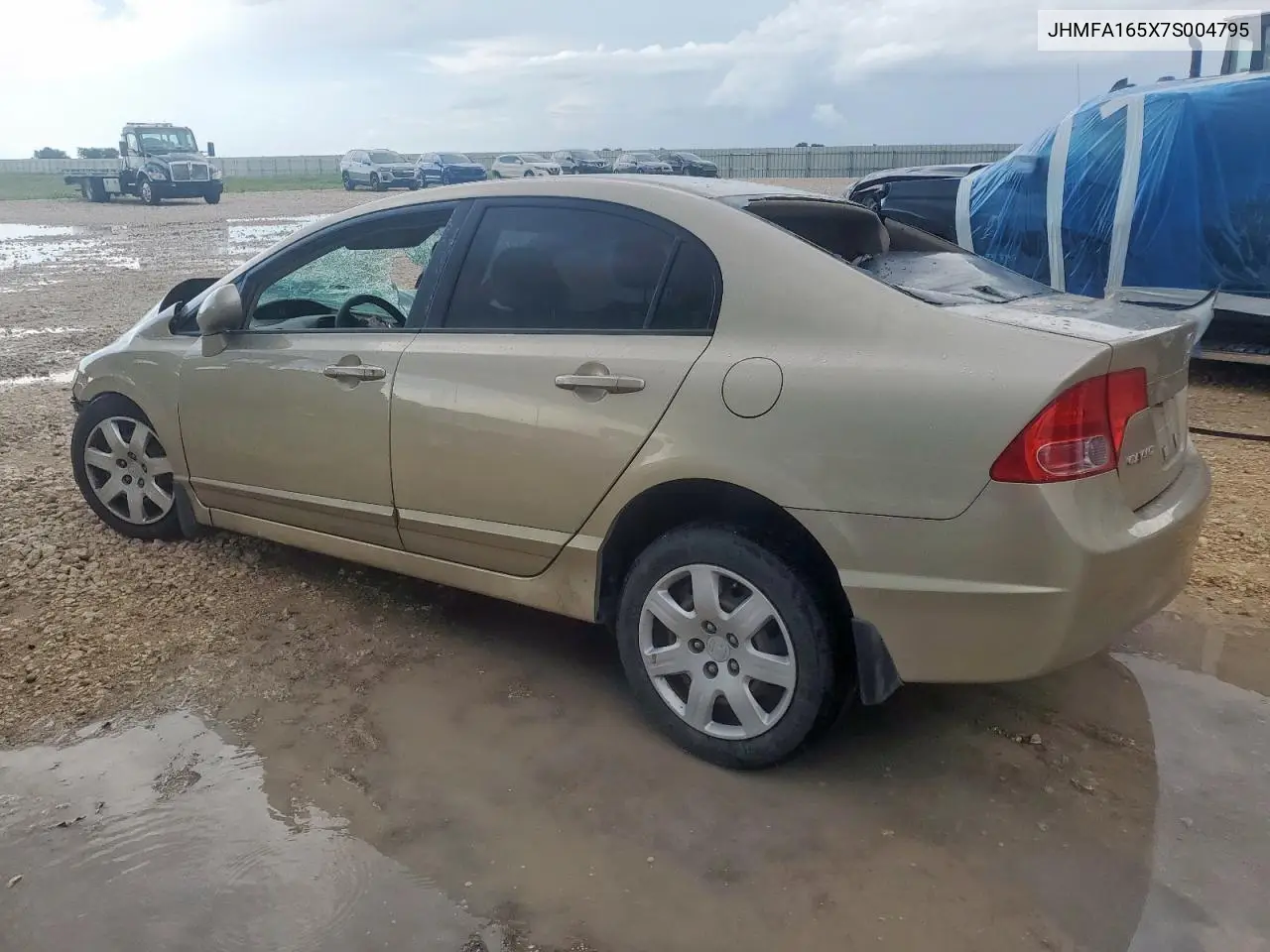 2007 Honda Civic Lx VIN: JHMFA165X7S004795 Lot: 62289535