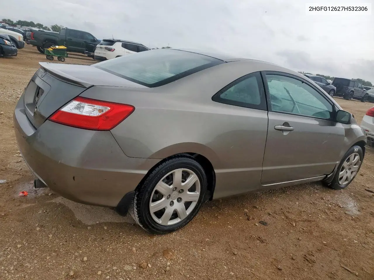 2007 Honda Civic Lx VIN: 2HGFG12627H532306 Lot: 62662065