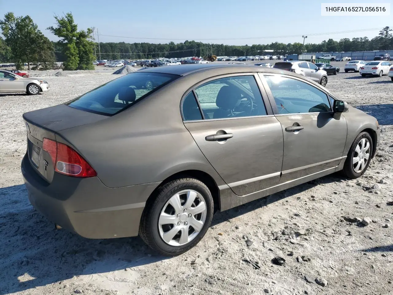 2007 Honda Civic Lx VIN: 1HGFA16527L056516 Lot: 62790865