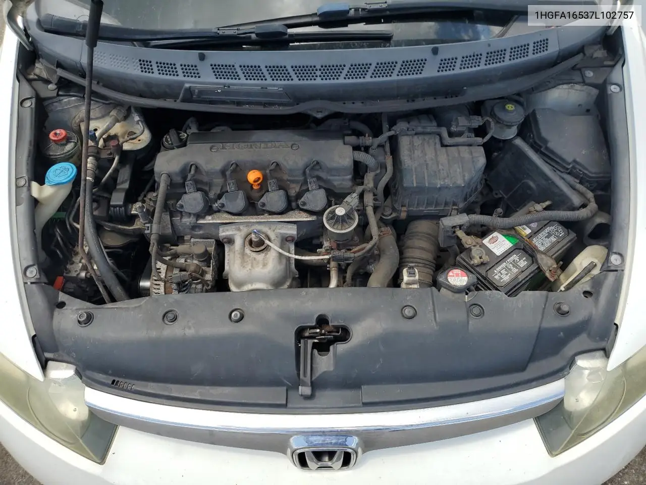 2007 Honda Civic Lx VIN: 1HGFA16537L102757 Lot: 62793625