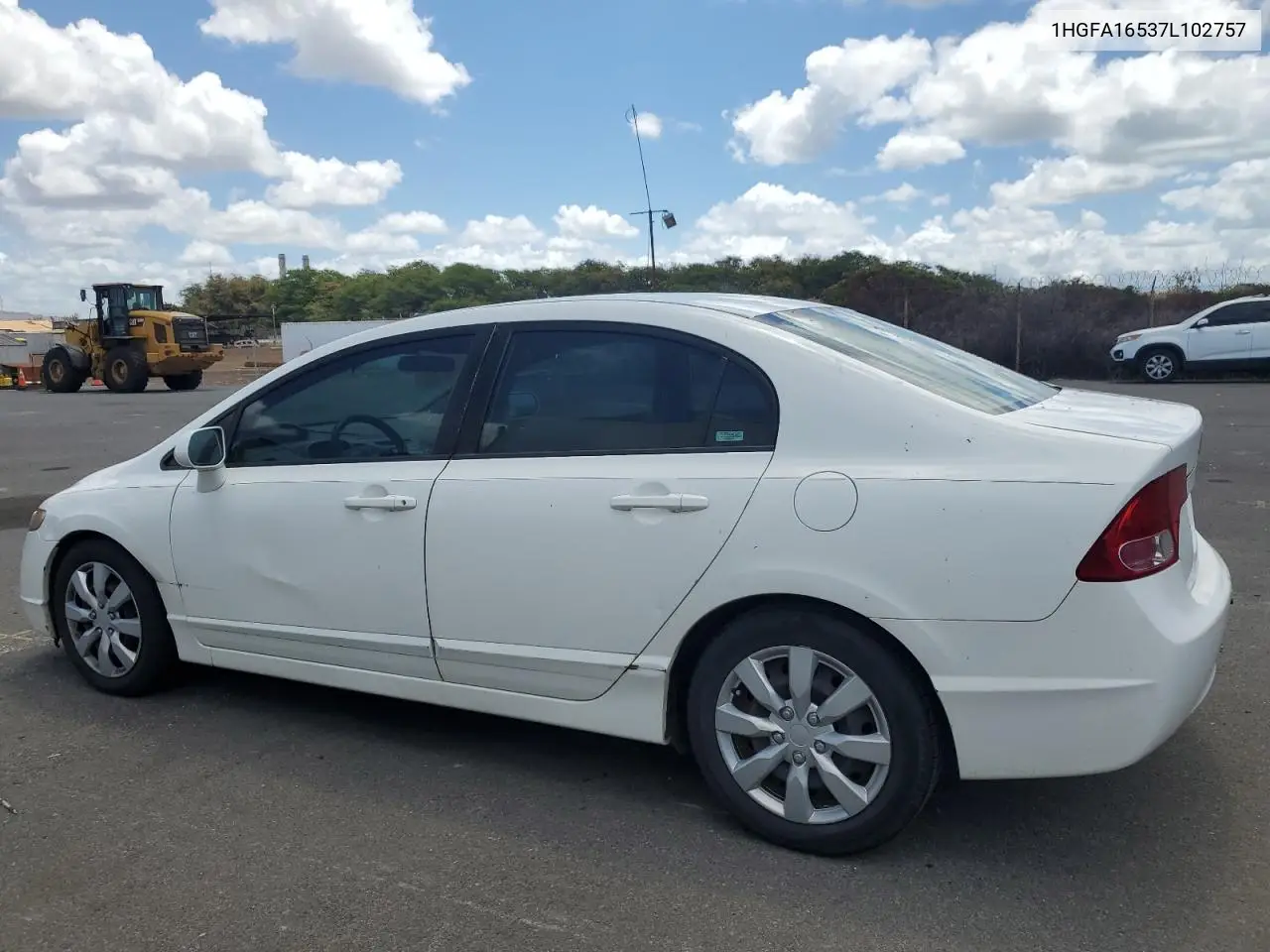 2007 Honda Civic Lx VIN: 1HGFA16537L102757 Lot: 62793625